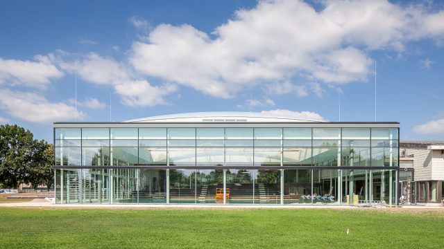 Fächerbad Karlsruhe Außenansicht